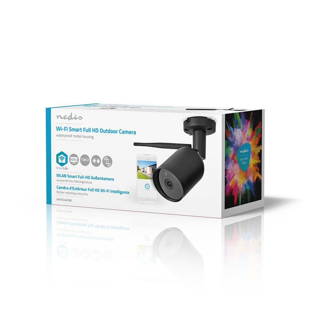 Nedis SmartLife Full HD IP-valvekaamera välistingimustesse, IP65