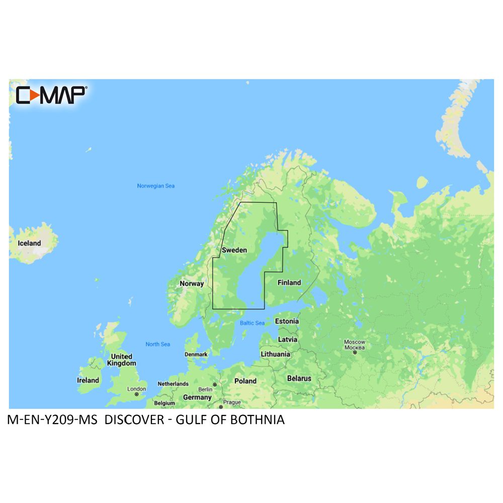 C-MAP Discover Y209 Bottenviken