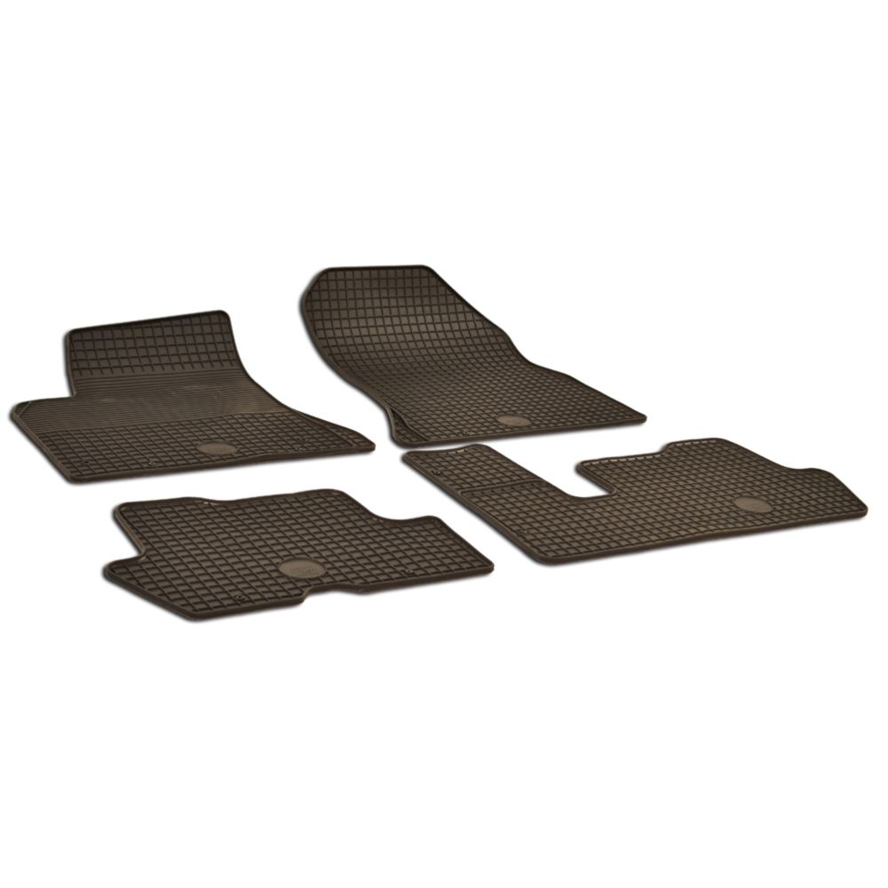 Gummimattsats Peugeot 3008, Peugeot 5008 2008–2016 svart