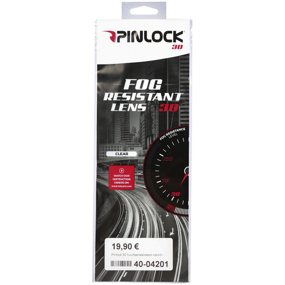 Pinlock 30 uduvastane pinlock-visiir