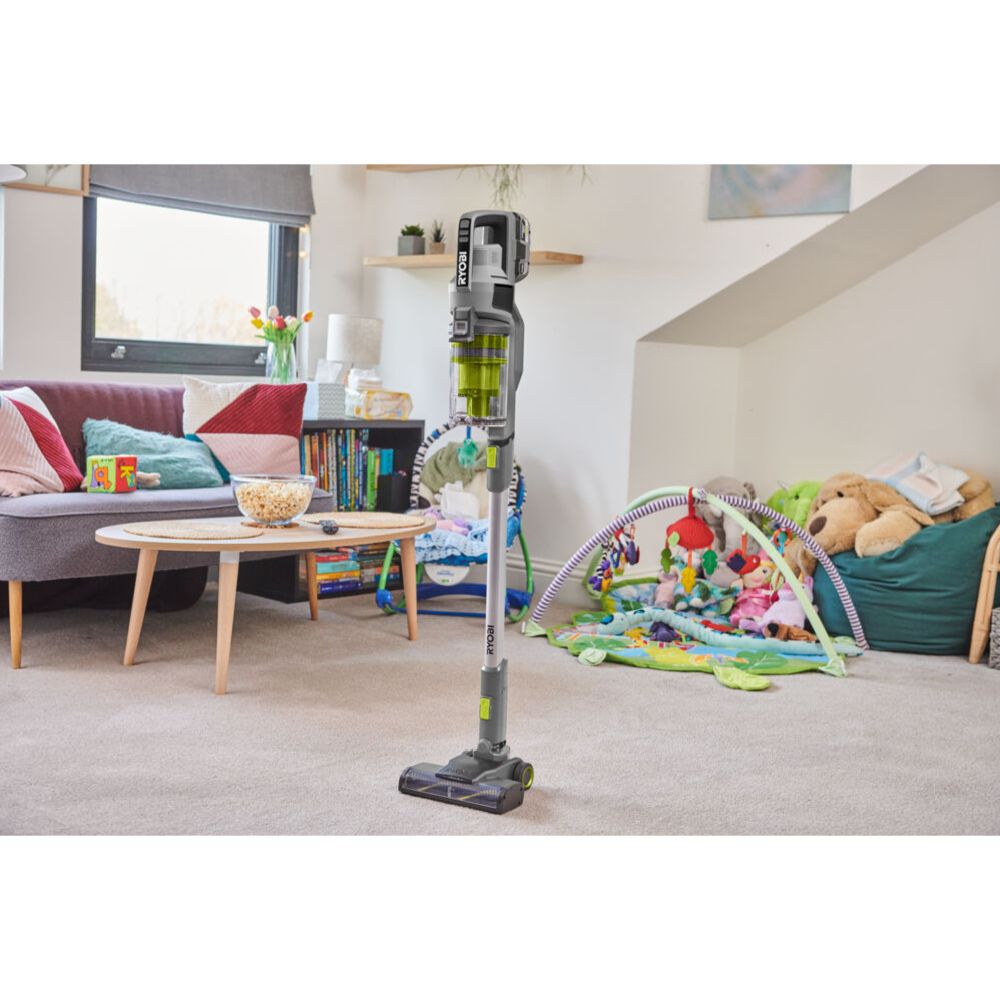 Ryobi ONE+ skaftdammsugare RSVS18-1X40GL (4,0 Ah)