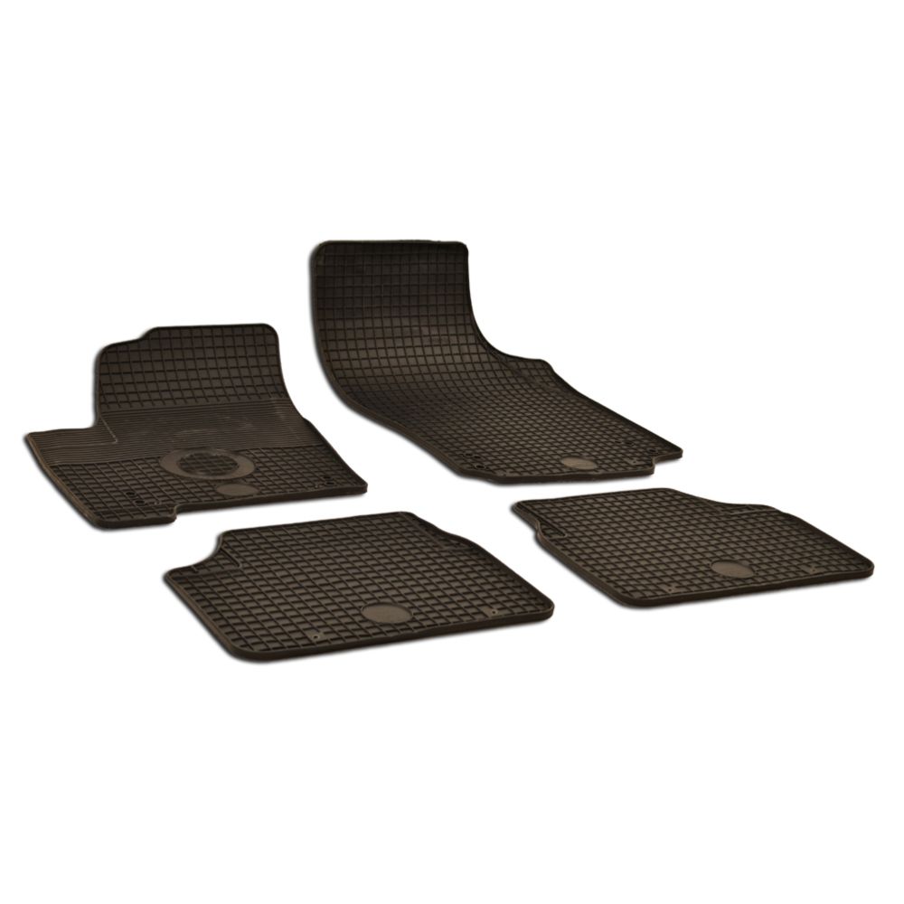 Kummimattide komplekt, Opel Meriva, 2002—2010, 2010—, must