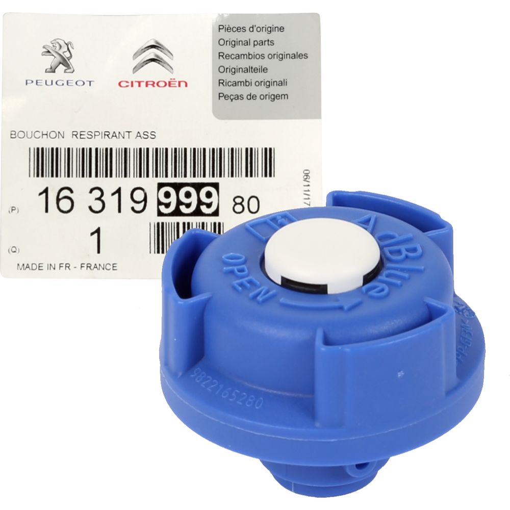 Korkki, säiliöyksikkö (urearuiskutus) 13-01248