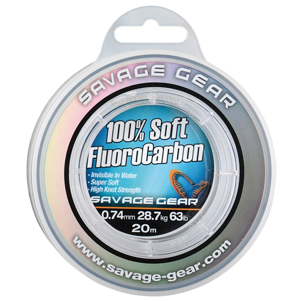 Savage Gear Soft Fluorocarbon 0,49 mm 15,2 kg 35 m perukesiima