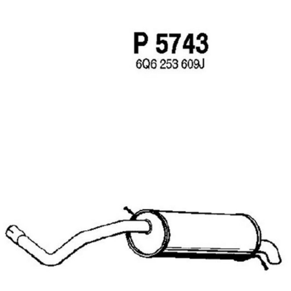 Takaäänenvaimentaja 14-5744