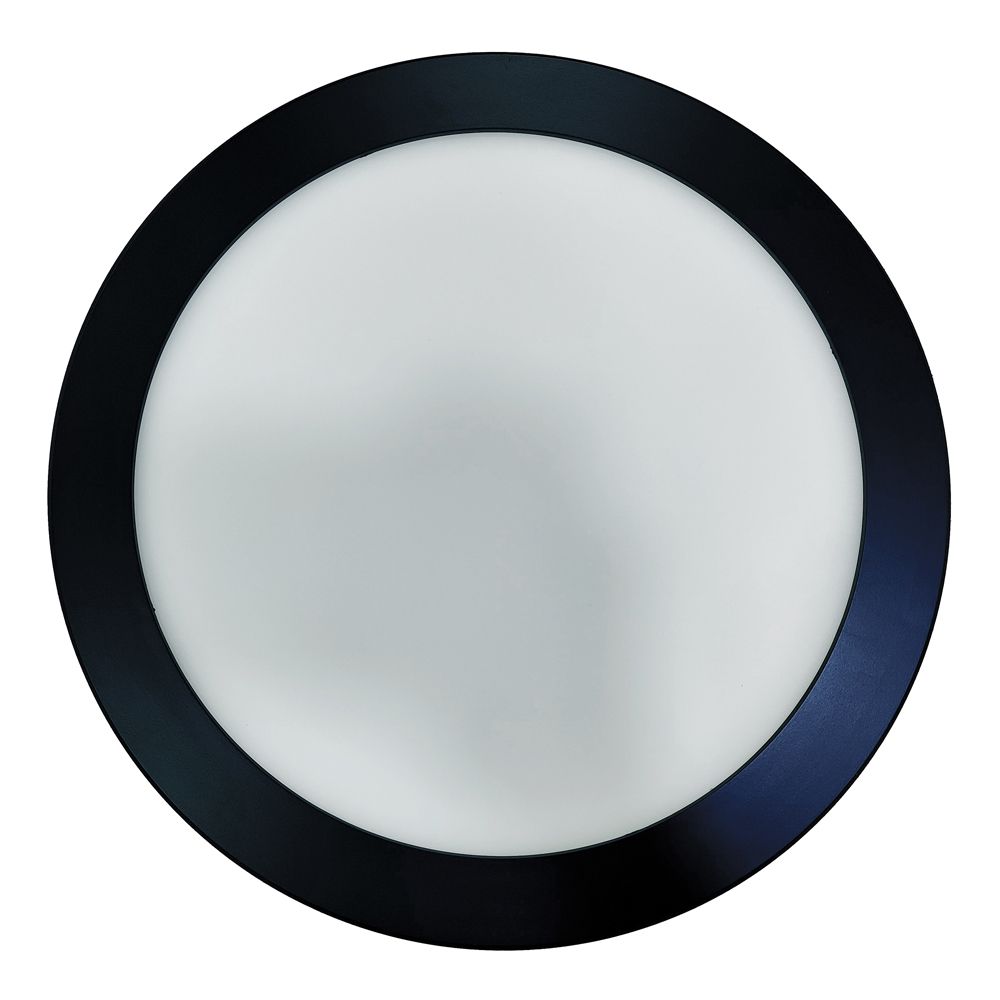 Led Energie CLIP-ON paneelivalaisin 24 W Ø 298mm 3CCT DIM 1900 lm musta