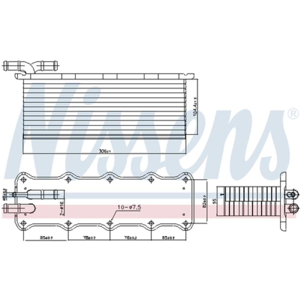 Kompressoriõhu radiaator 30-03987