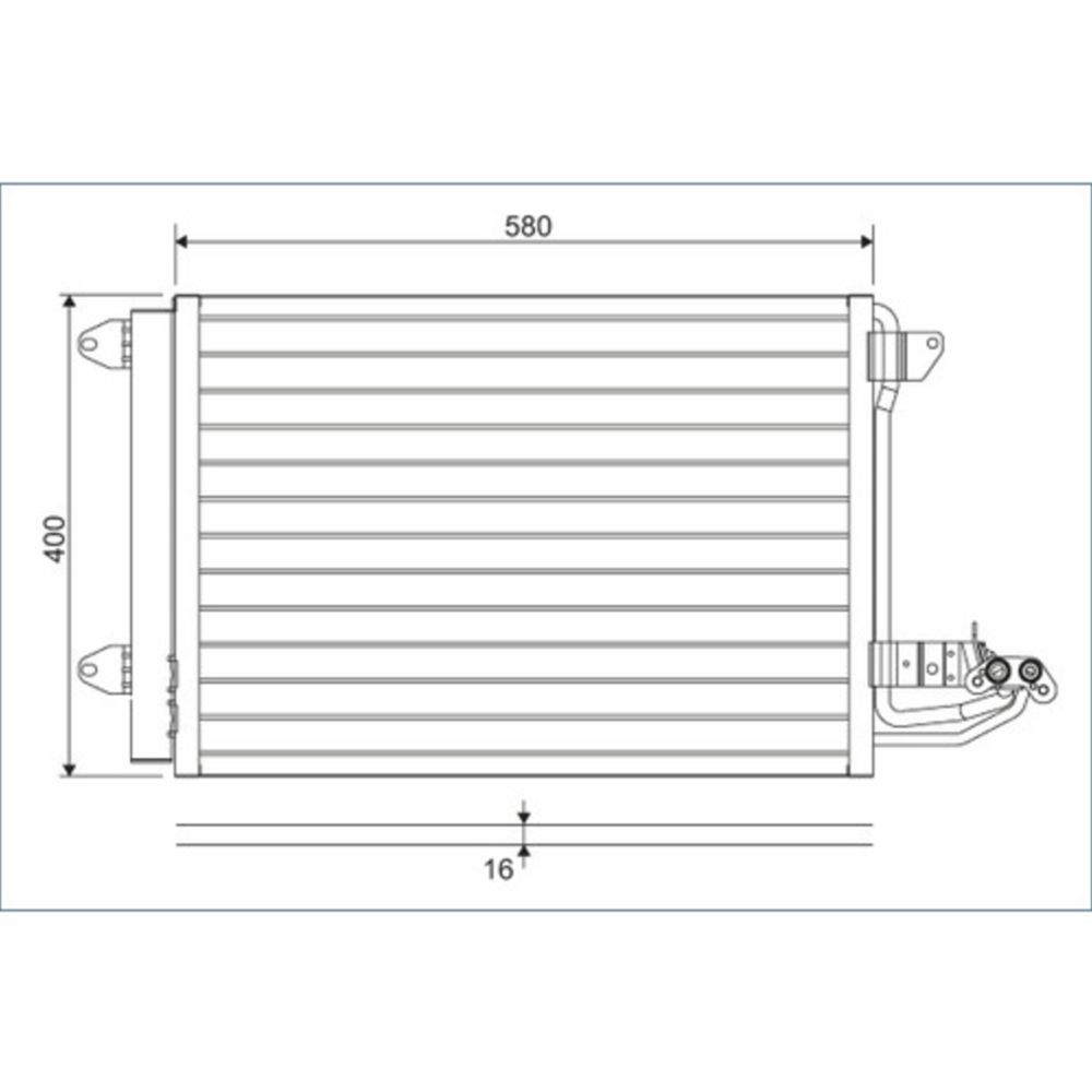 Kliimaseadme kondensaator 30-8406