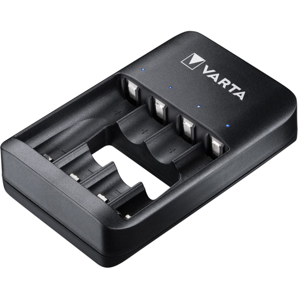 VARTA USB Quattro akkuparistolaturi + 4 x AA 2100 mAh