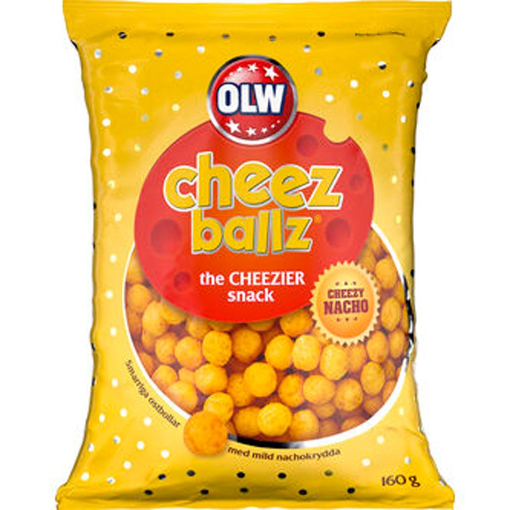 Olw cheez ballz 160 g