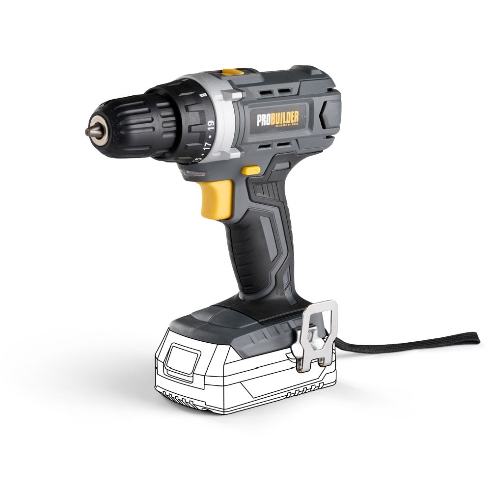 Probuilder akutrell, 18 V, korpus