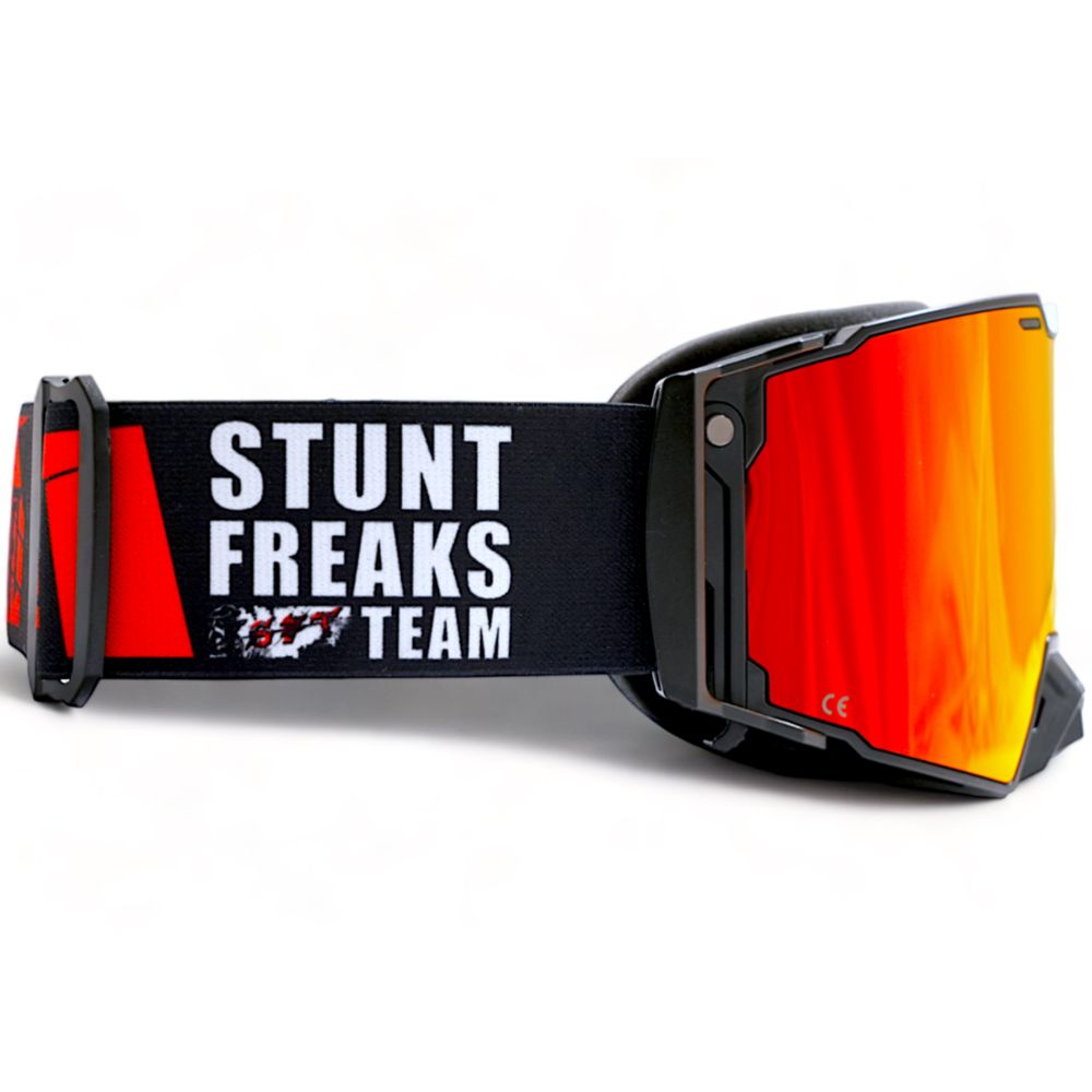 Stunt Freaks Team Flatout crossglasögon röd