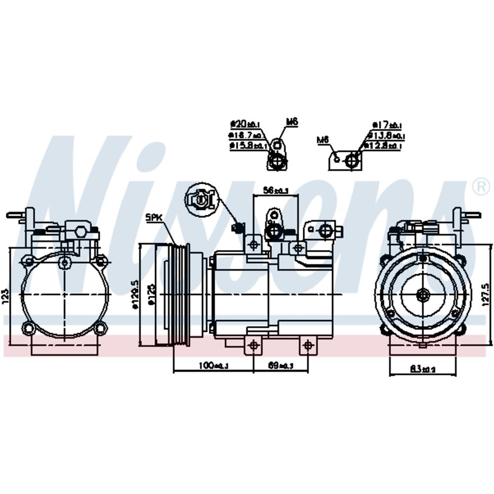 Ilmastointilaitteen kompressori 30-05205
