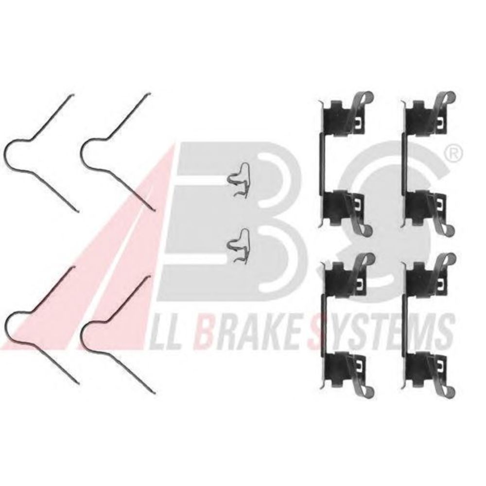Jarrupalojen asennussarja 23-1254