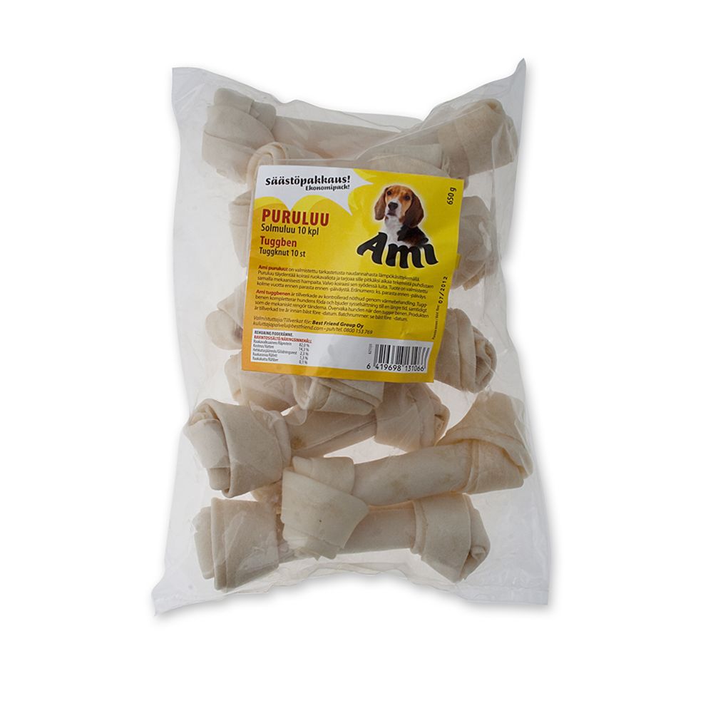 Ami solmupuruluu vaalea 15 cm 10 kpl 650 g