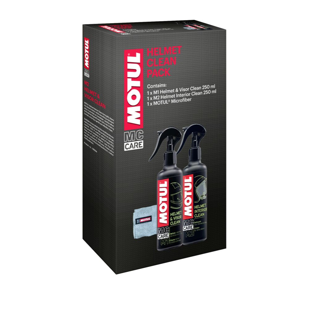 Motul M1 ja M2 kypäränhoitopaketti