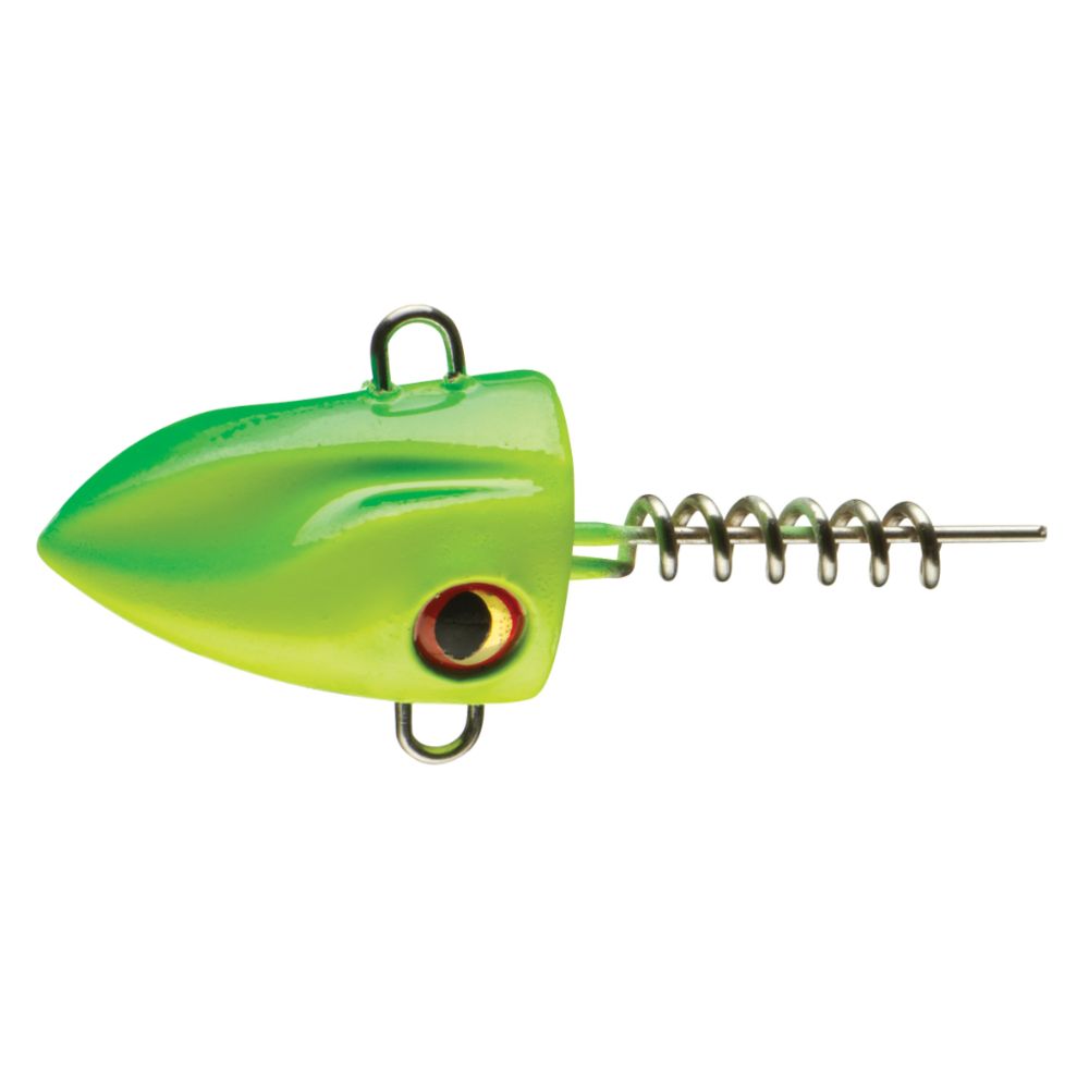 Daiwa Prorex Screw-in vertikaalijigipää 50 g Lime Chartreuse 2 kpl