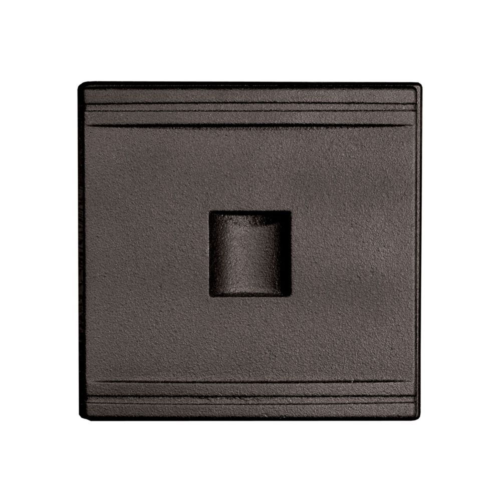 Pisla HTT505 nokiluukku 130 mm x 130 mm musta