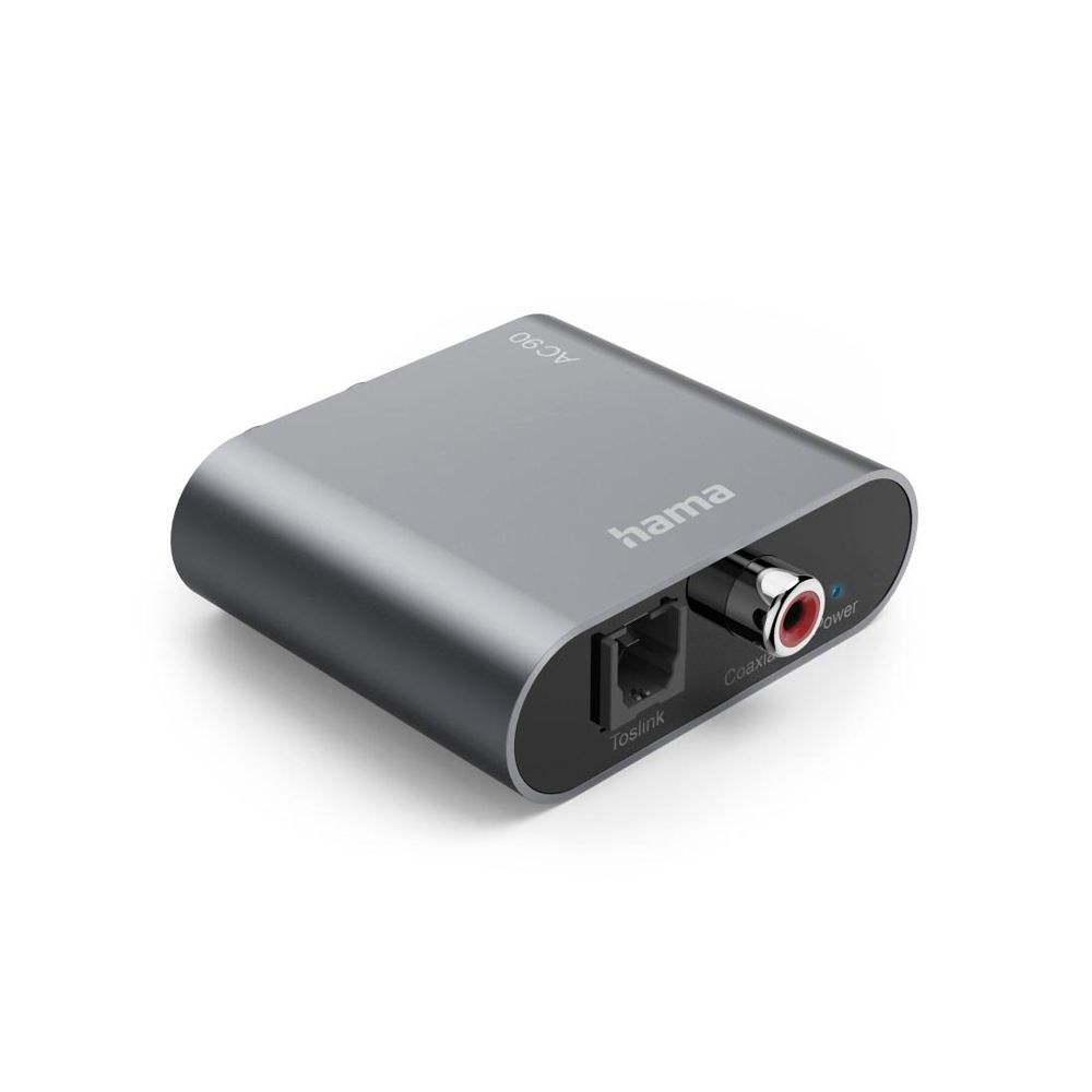 Hama AC90 digitaalinen audiomuunnin Toslink RCA