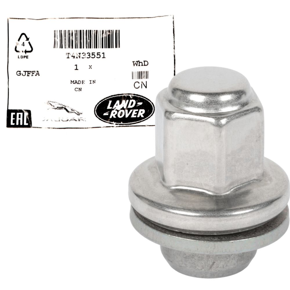 Hjulmutter Jaguar (M12 x 1,5/SW19/suorakartio) rak kon