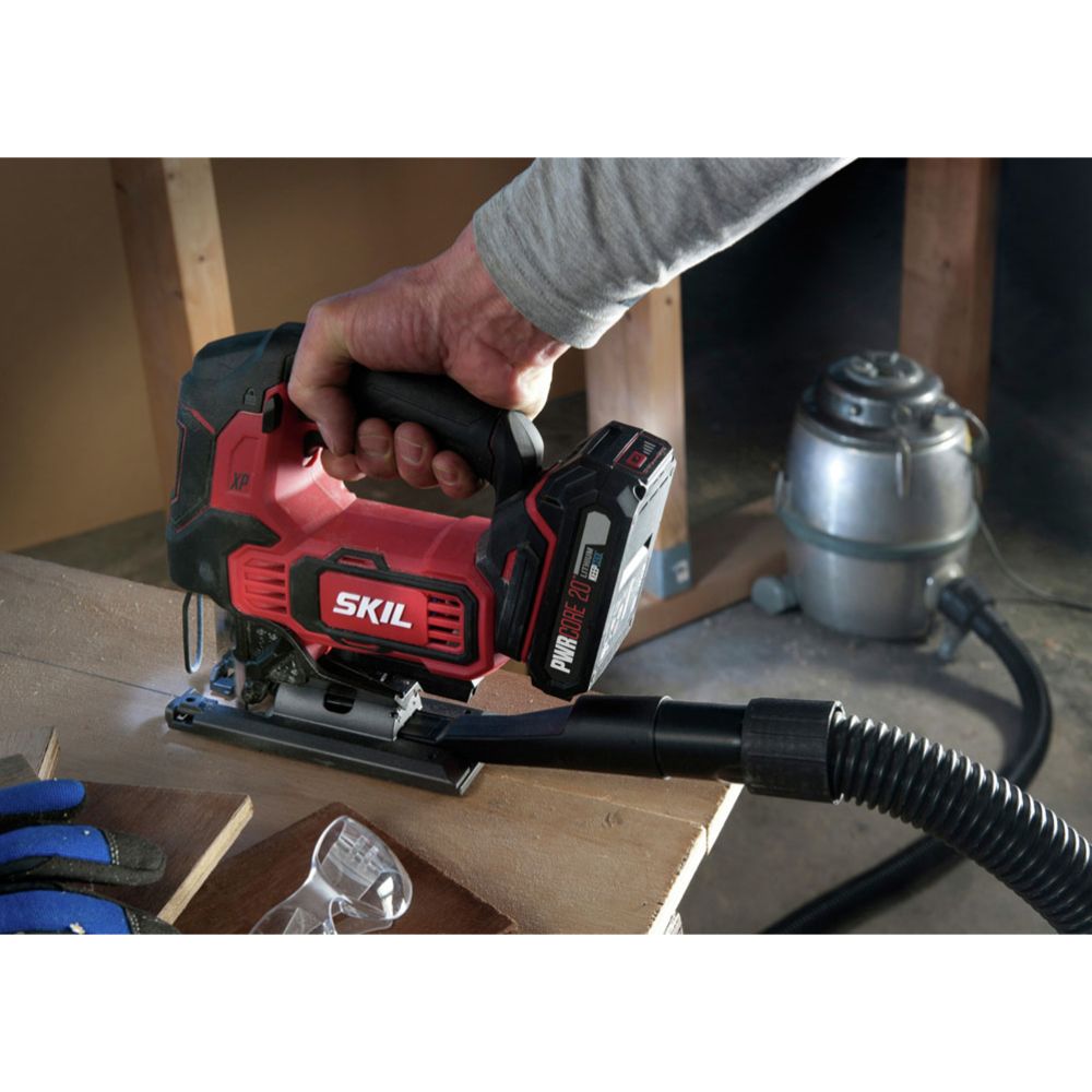 Skil 3430 FA XP kolborstfri batteridriven sticksåg med pendel 20 V