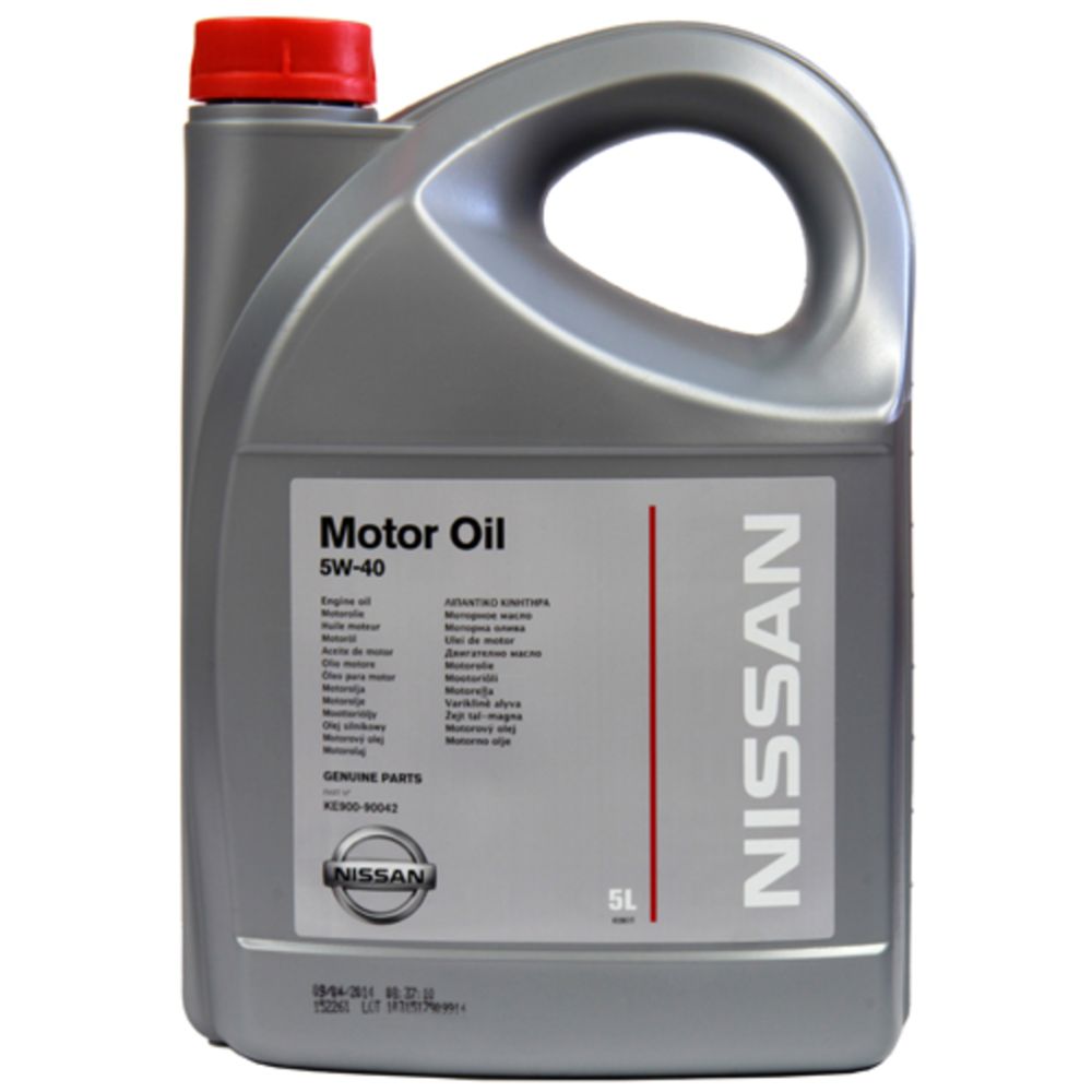 Nissan 5W-40 motorolja 5 l