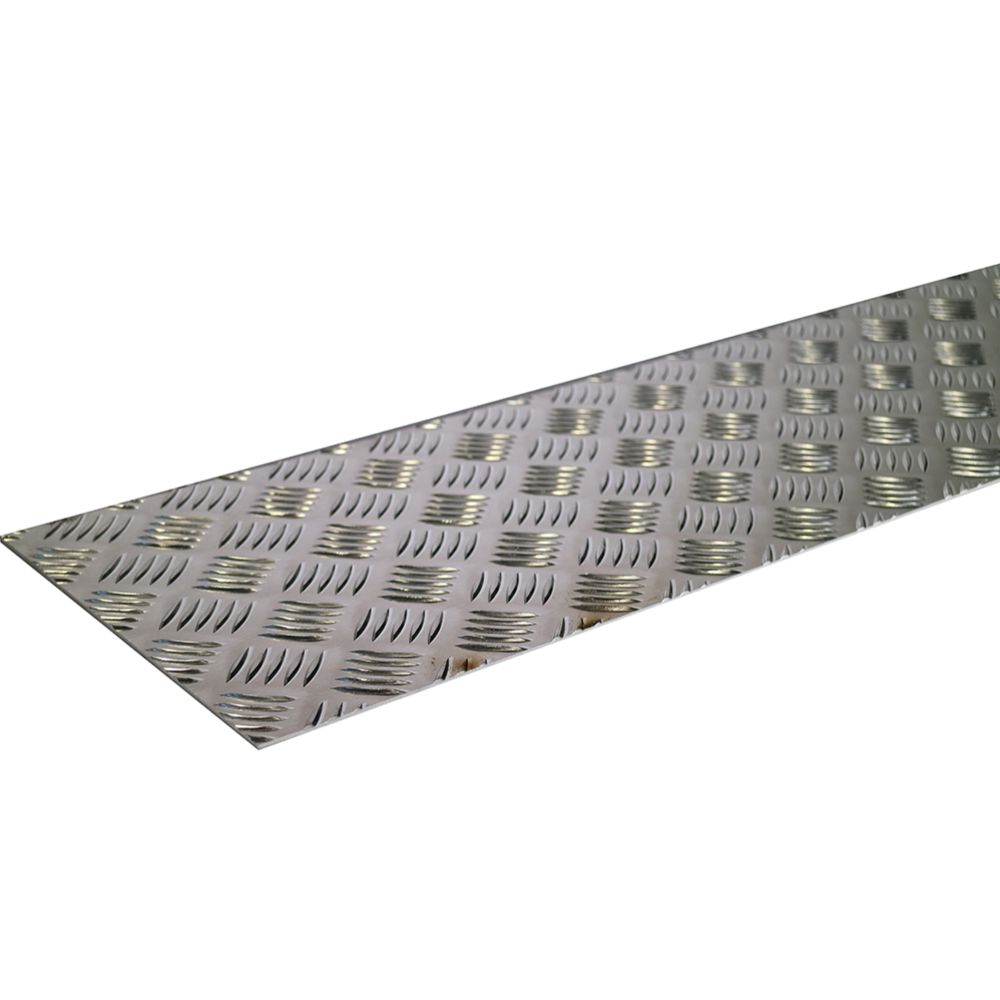 Aluminium durkplåt 2/3,5 x 250 mm
