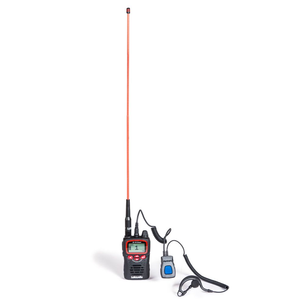 Lafayette Smart DC-70 VHF radiopuhelin + Miniheadset