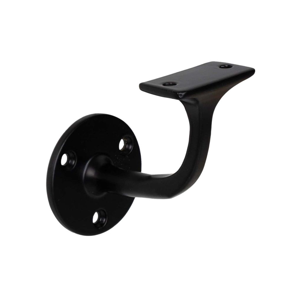 Pisla 25/65 mm kaiteenkannatin musta