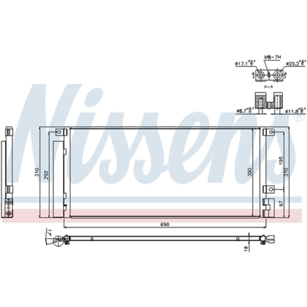 Kliimaseadme kondensaator 30-00400