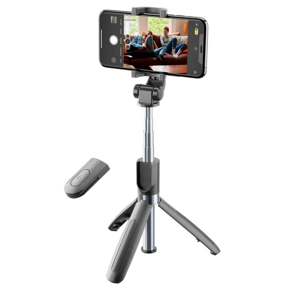 Cellularline Freedom Bluetooth Selfie Stick med stativ
