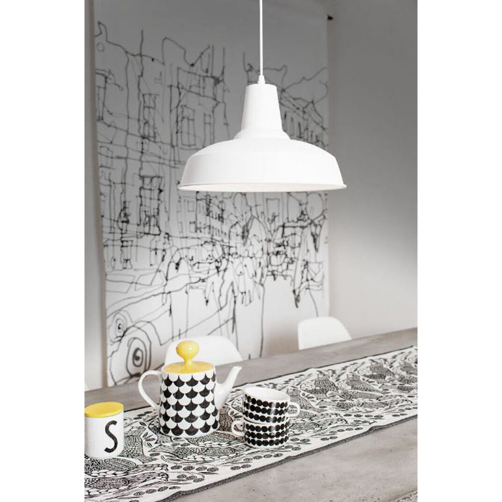 Airam Loft35 rippvalgusti, valge, E27