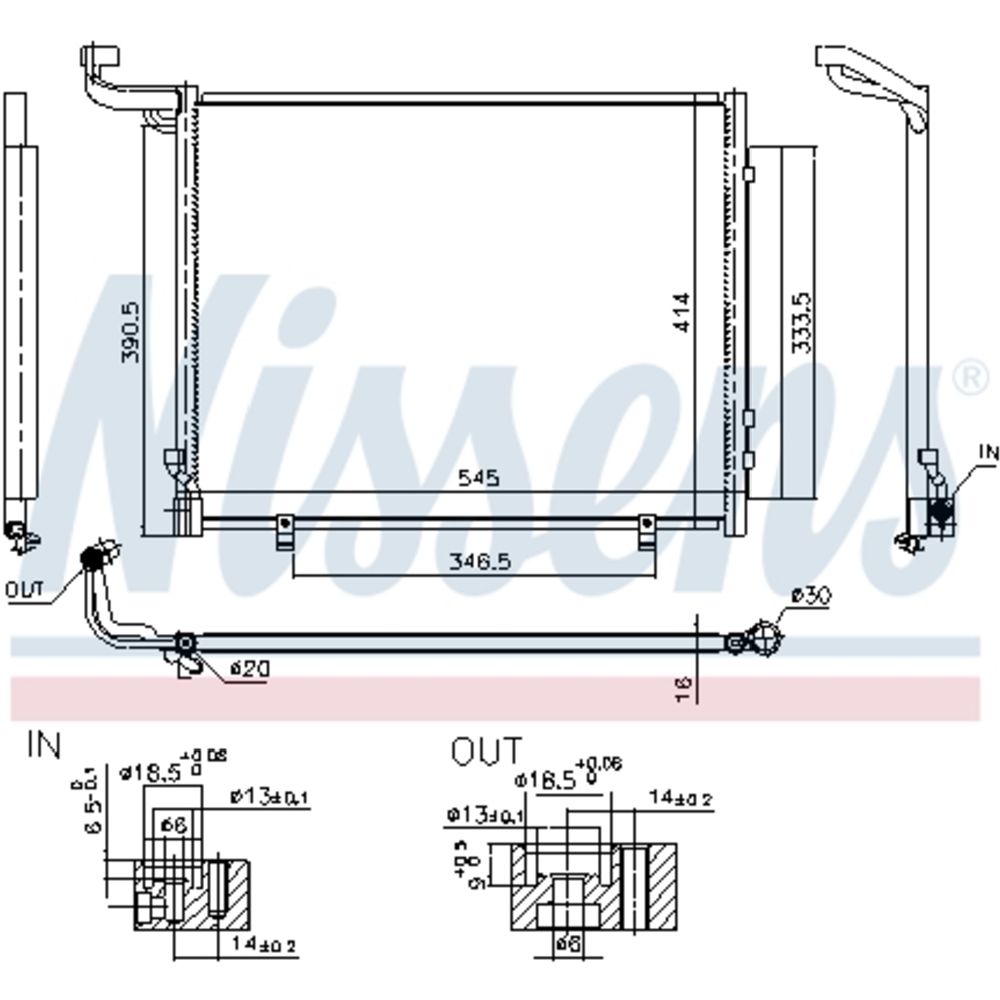 Kliimaseadme kondensaator 30-05124