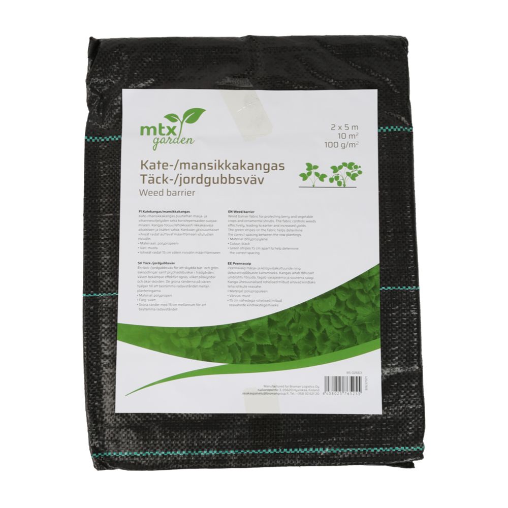 MTX Garden täck-/jordgubbsväv 10 m²