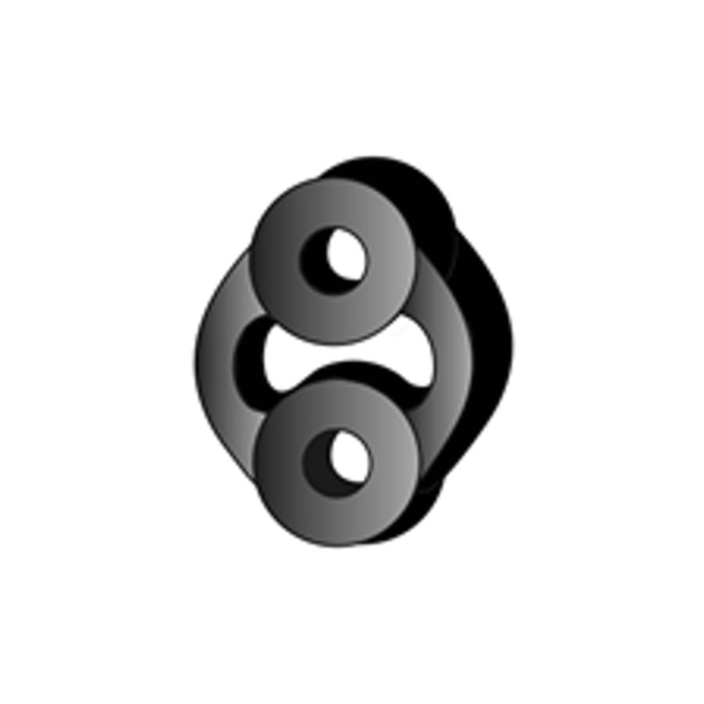 Pakoputkiston kumipalkki 14-0801