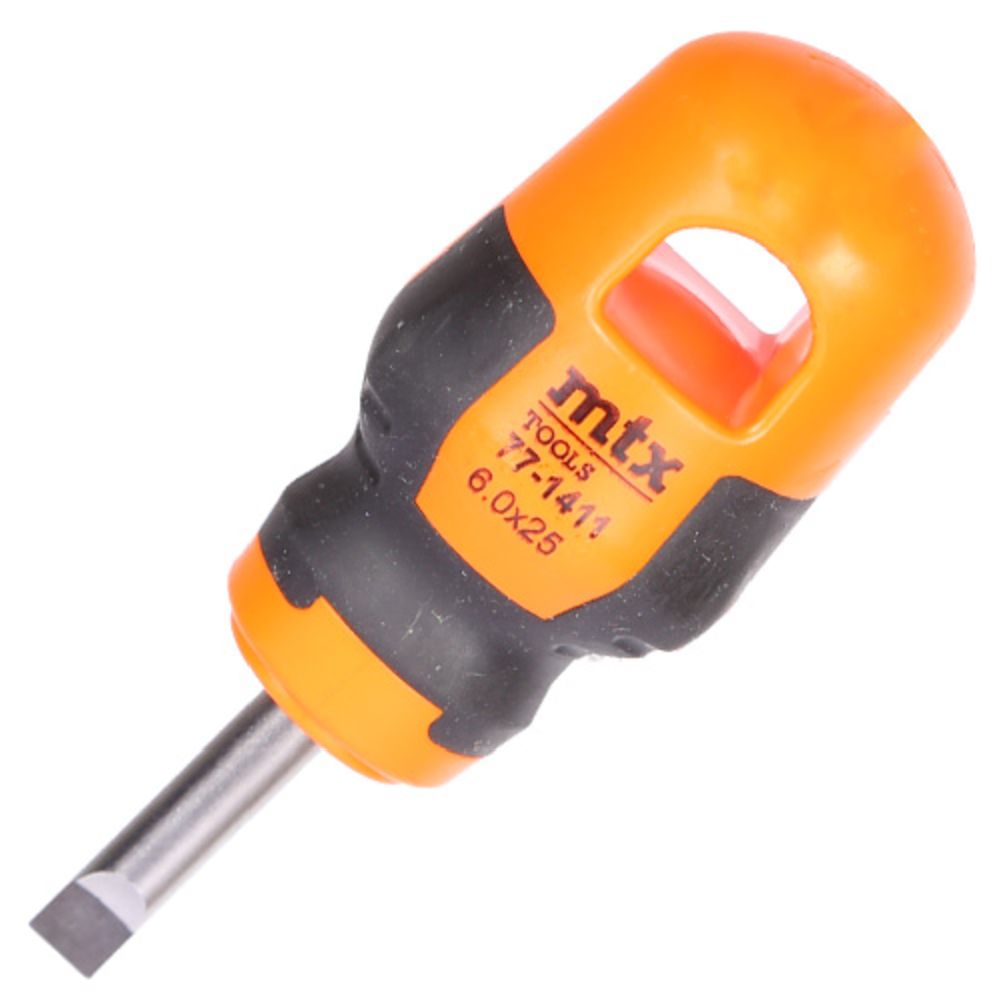 MTX Tools 6,0 mm spårskruvmejsel stump