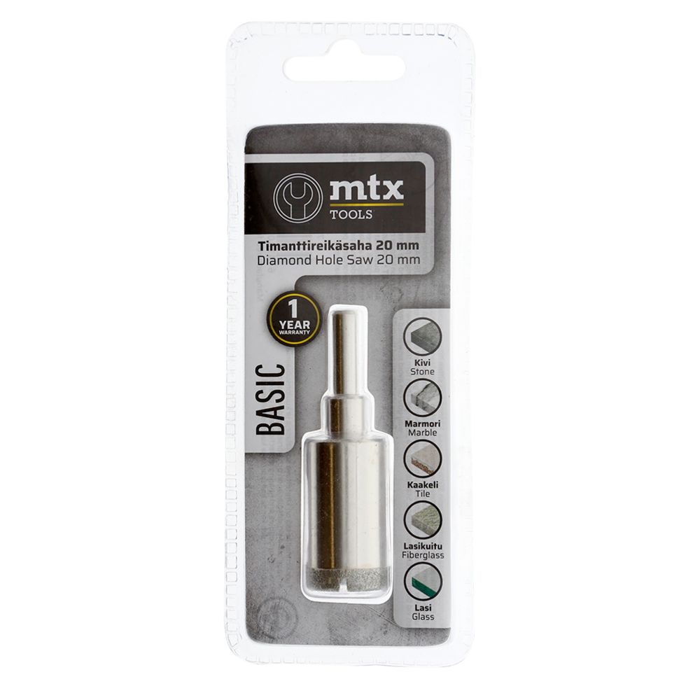 MTX Tools Basic timanttireikäsaha 20 mm