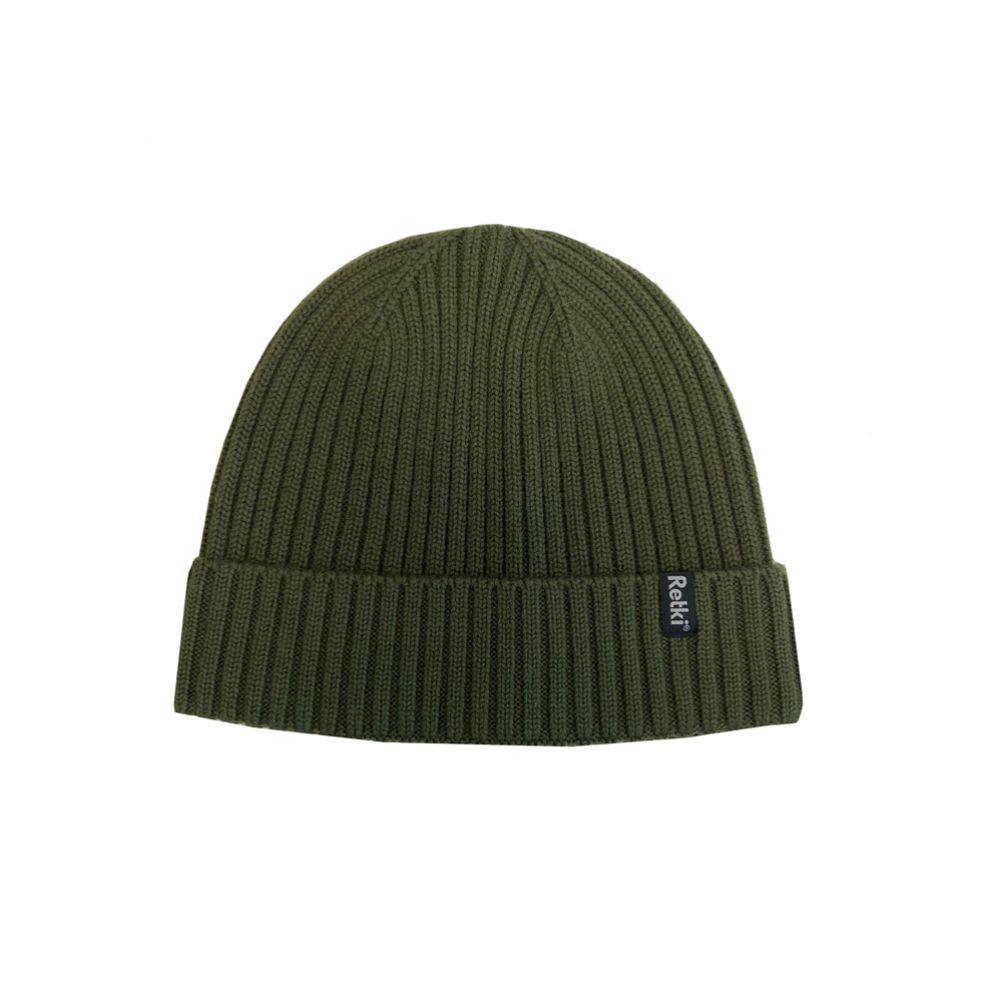 Retki Pipo 100% merino rib one size vihreä
