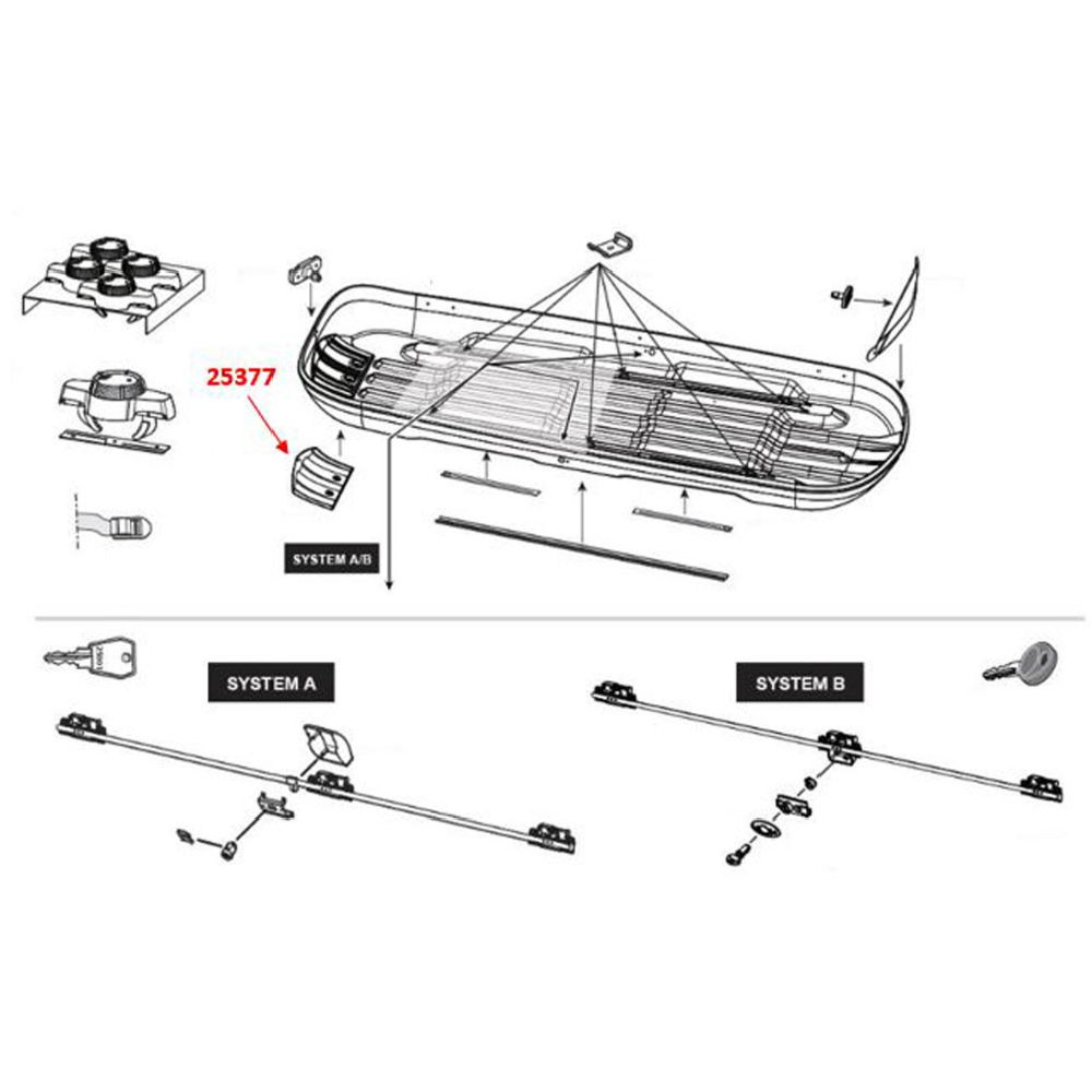 Hapro 25377 Zenith 8.6 diffusor (bottenpanel)