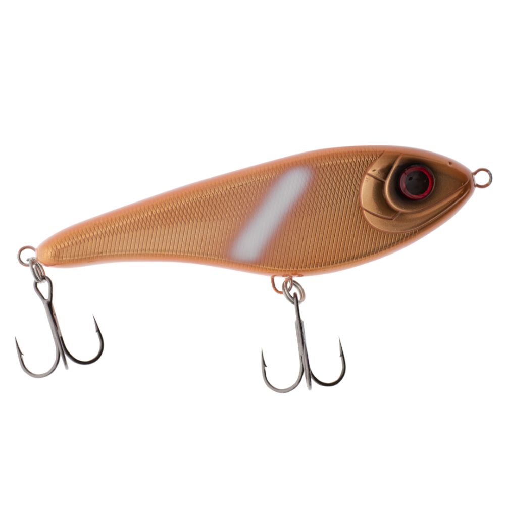 Strike Pro Buster Jerk 15 cm 75 g uppoava jerkki Black Okoboji Perch C504F