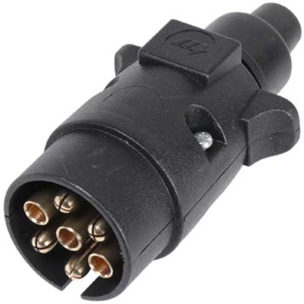 Haagise 7 klemmiga pistik plastist