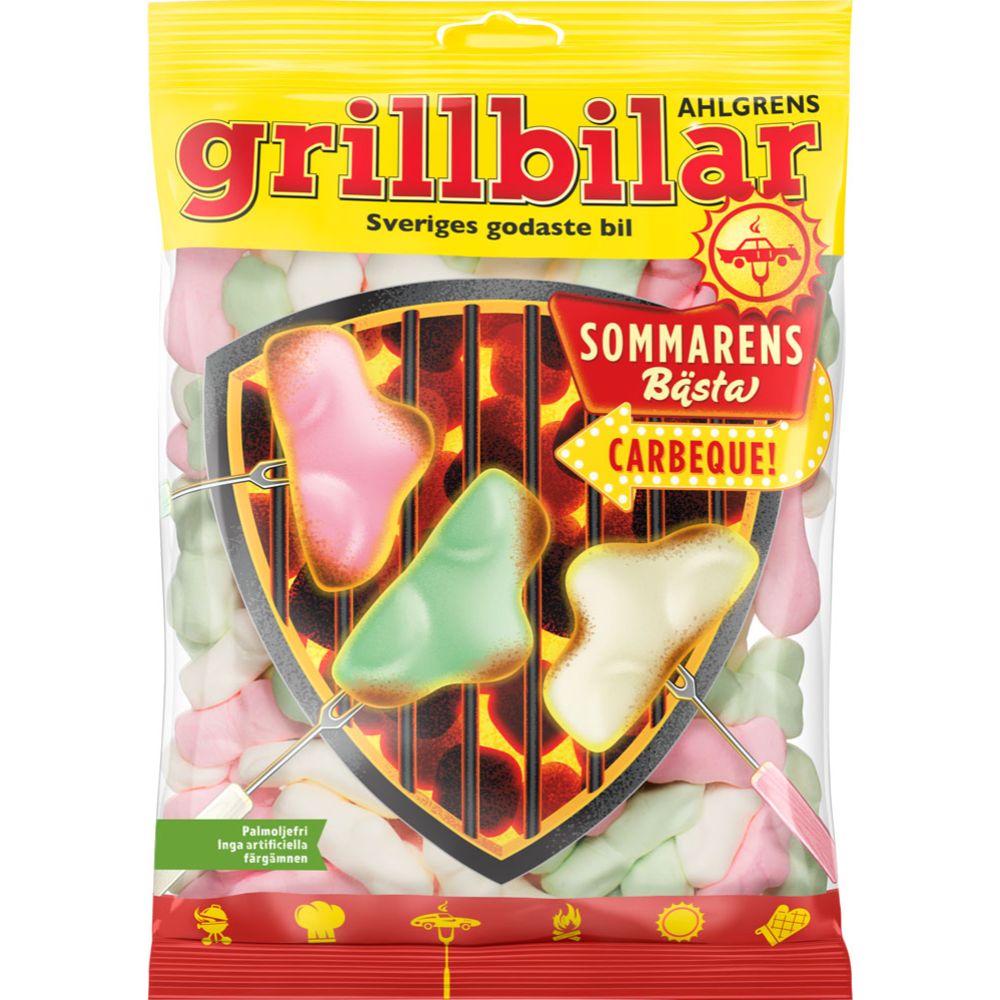 Bilar Grillbilar makeissekoitus 250g