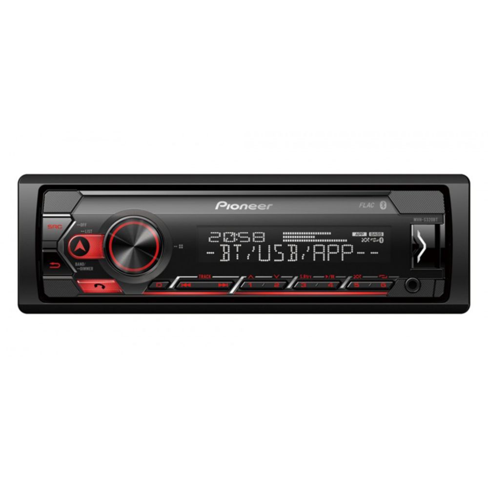 Pioneer MVH-S320BT autoraadio, 1-DIN