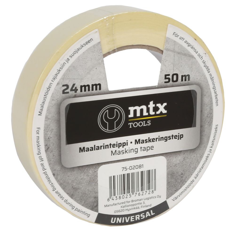 MTX maskeringstejp 24 mm x 50 m