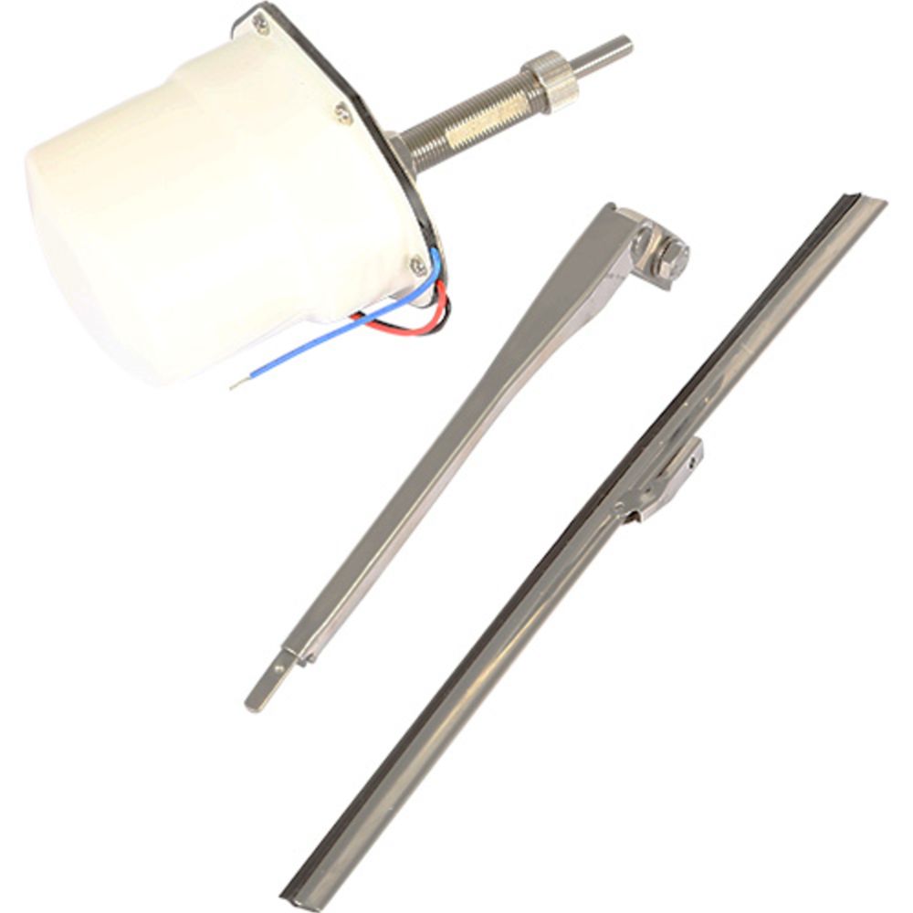 Vindrutetorkarmotor med arm och torkarblad 12 V 90° 6/92 mm