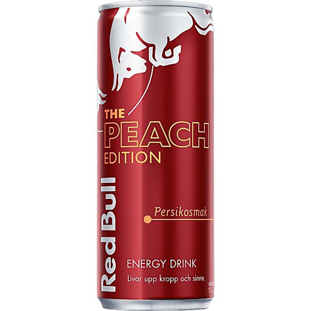 Red bull peach edition 25 cl