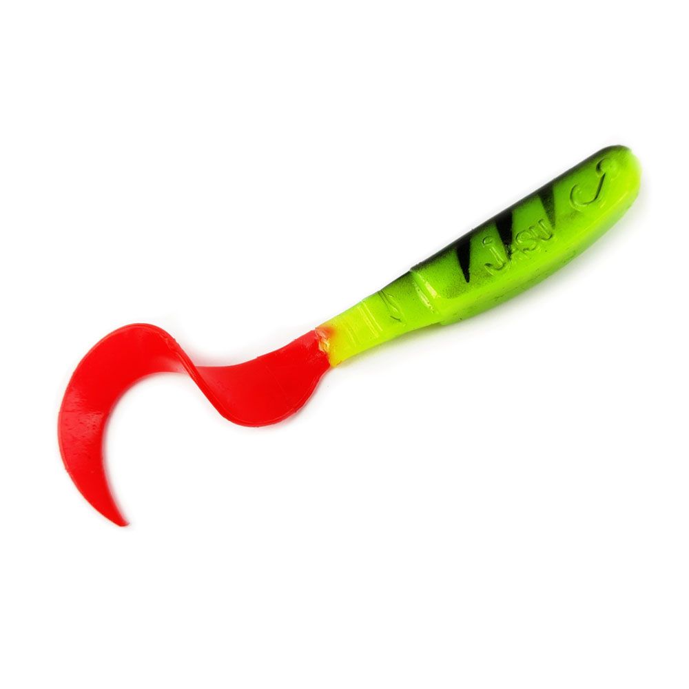 Jasu Sirppi jigg med curly tail 5 cm 5 st.