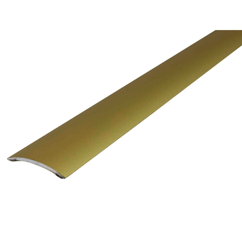 Pisla saumalista alumiini/kulta 40 x 5 x 930 mm