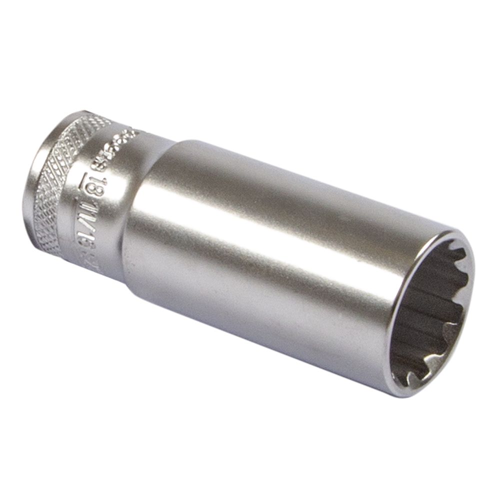 MTX Tools hylsa lång 19 mm 3/8"