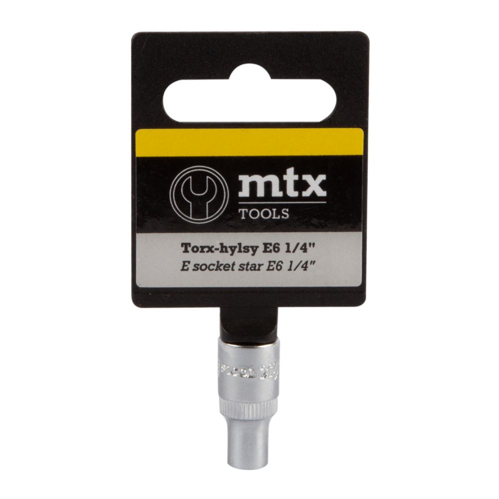 MTX Tools torxhylsa E10 1/4"